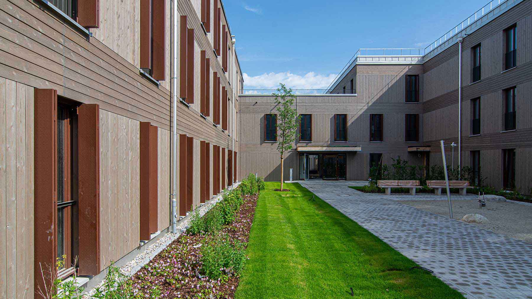 Te5T Architekten Innenhof